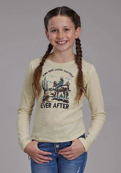 Girl's Happily Ever After Tee by Roper