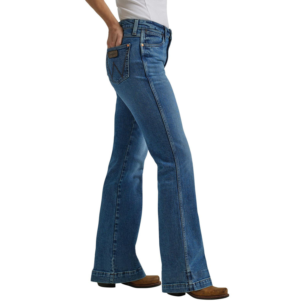 Women's Wrangler Retro® Bailey High Rise Trouser Jean in Bessie