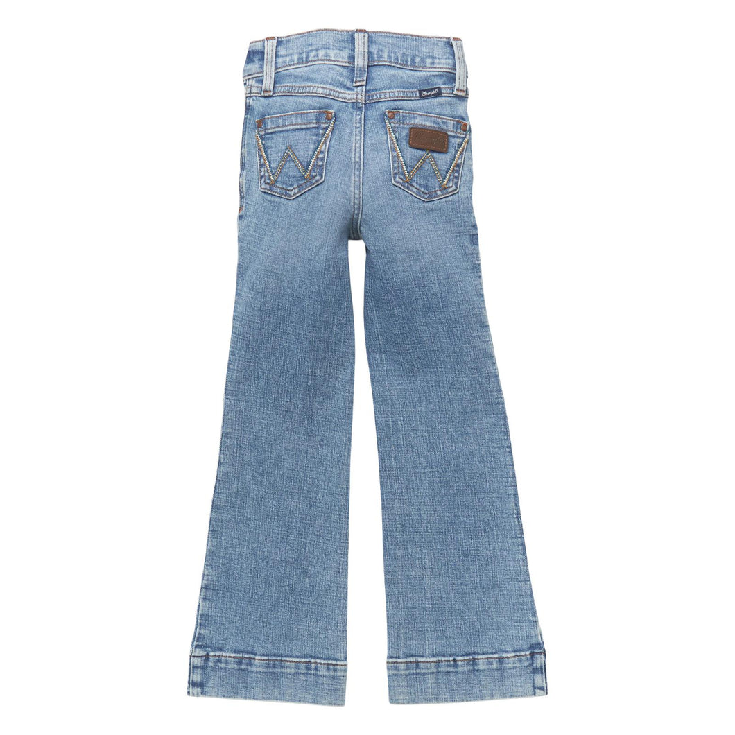 Girl's Wrangler Aisnely Trouser Jean - Henderson's Western Store