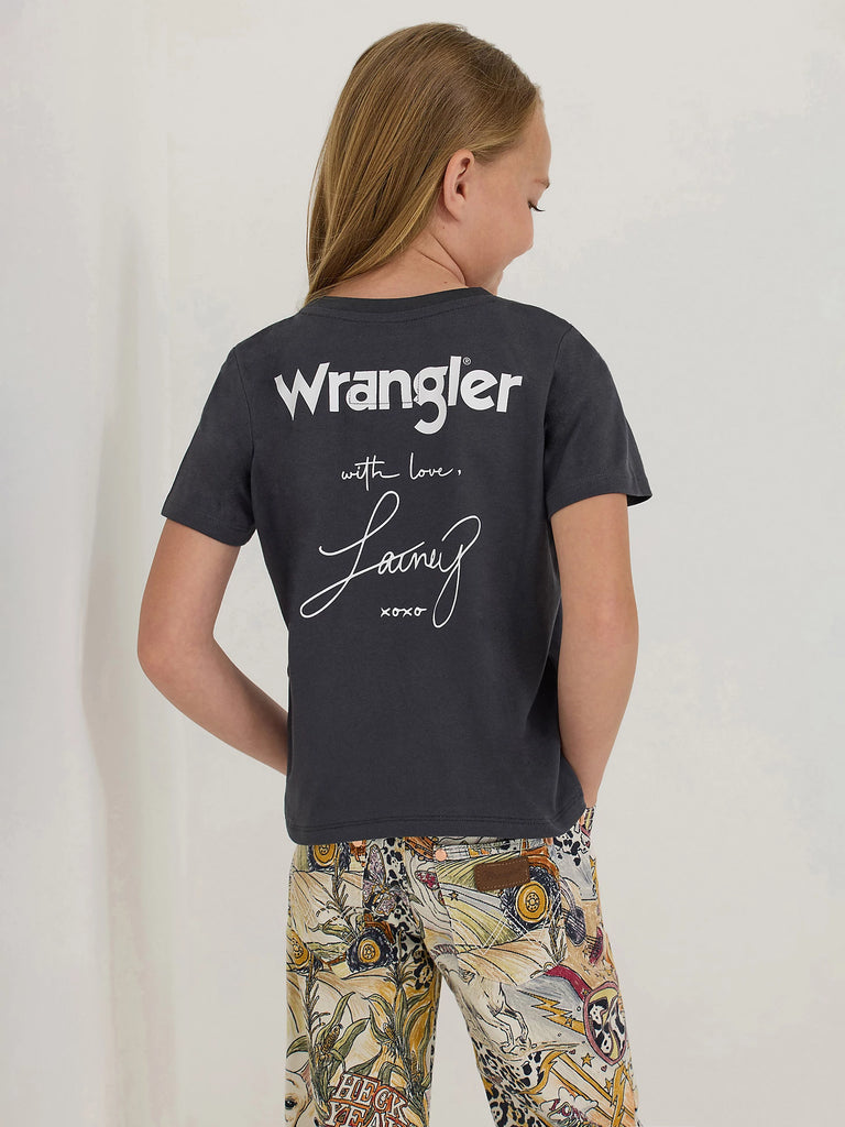 Girl's Lainey Wilson With Love Tee by Wrangler X