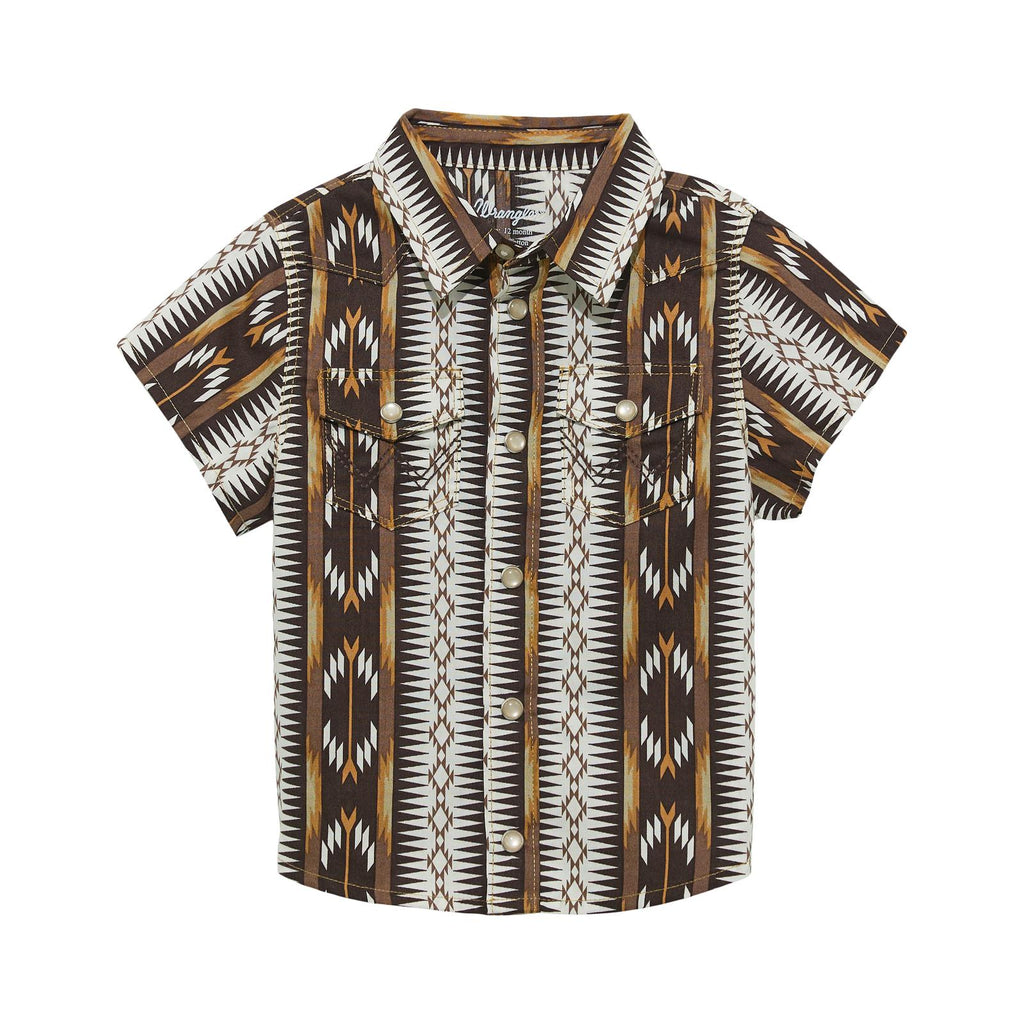 Wrangler Baby Boy Shirt ~ Brown