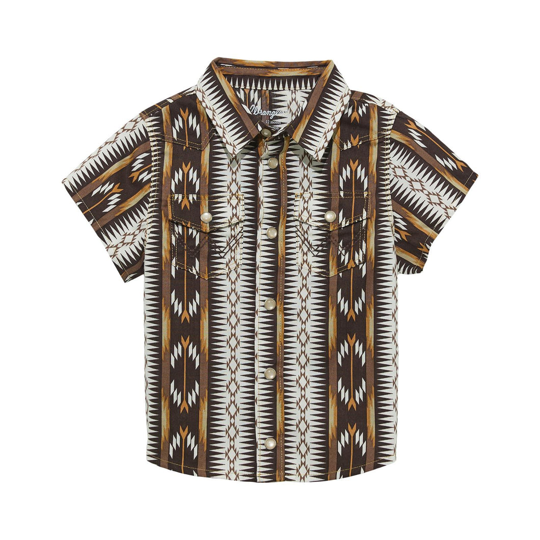 Wrangler Baby Boy Shirt ~ Brown