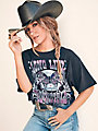 Load image into Gallery viewer, Lainey Wilson Long Live Cowboys Tee by Wrangler X - Henderson&#39;s Western Store