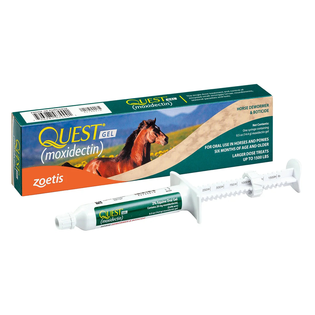 Quest Gel Horse Dewormer & Boticide - Henderson's Western Store