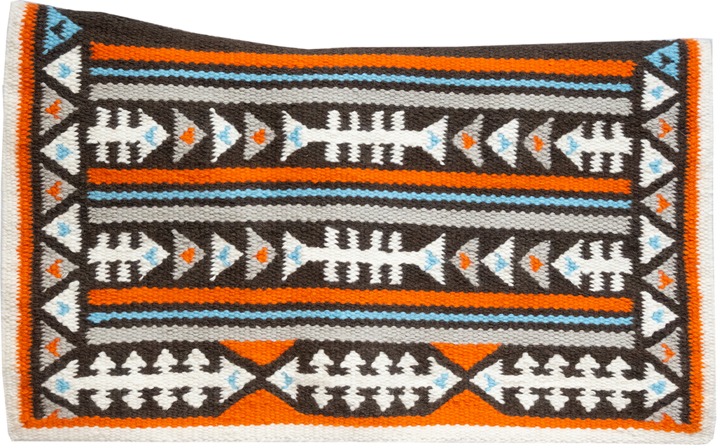 Good Medicine Blanket ~ Slings & Arrows ~ Orange