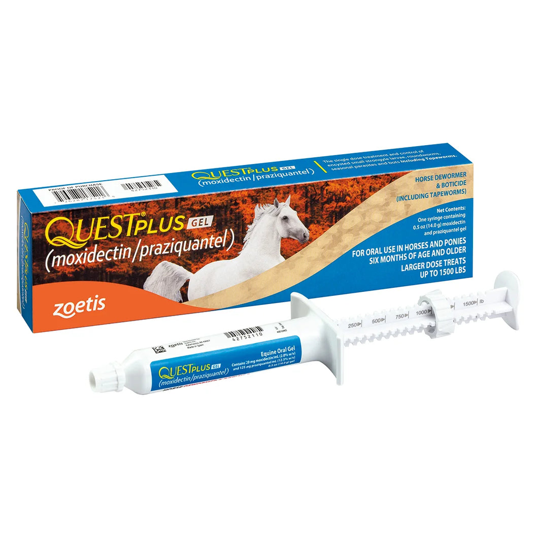 Quest Plus Gel Horse Dewormer & Boticide - Henderson's Western Store