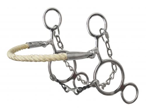 Steel Rope Nose Hackamore