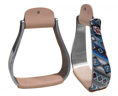 Aluminum Stirrup ~ Shimmering Navajo - Henderson's Western Store