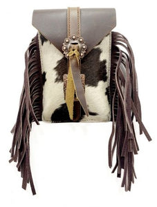 Load image into Gallery viewer, Cowhide Saddle Bag - Henderson&#39;s Western Store