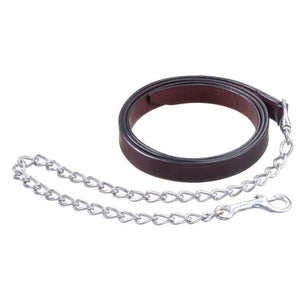 Load image into Gallery viewer, Leather Lead W/Chain - Henderson&#39;s Western Store