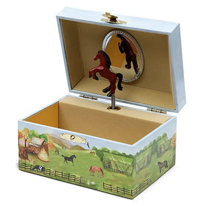 Load image into Gallery viewer, Country Horse Jewelry Box