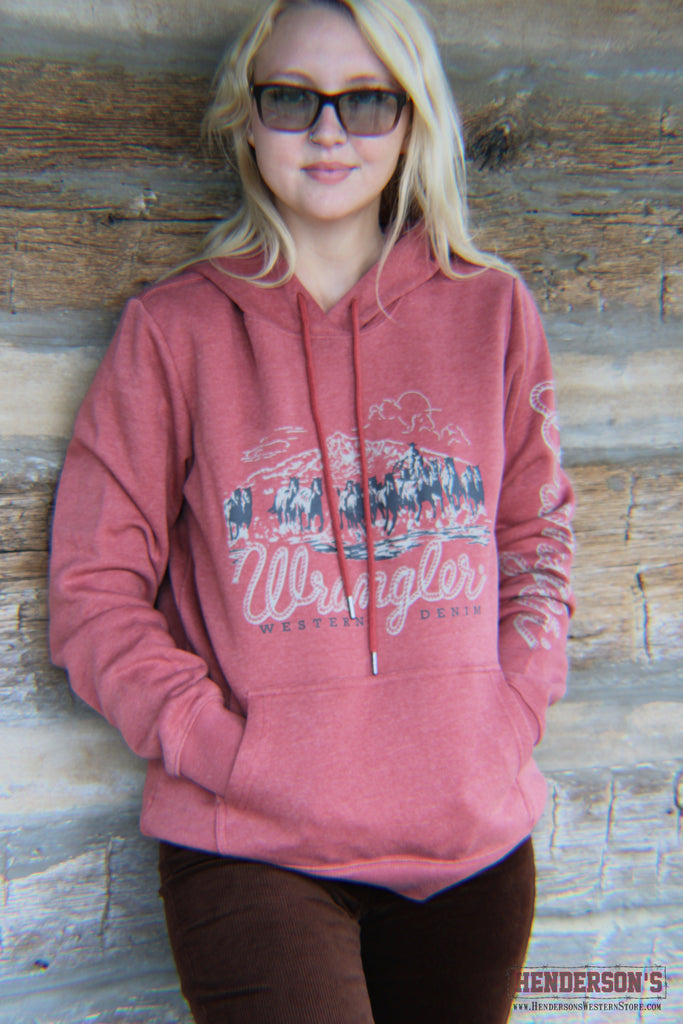 Ladies Wrangler Retro Hoodie