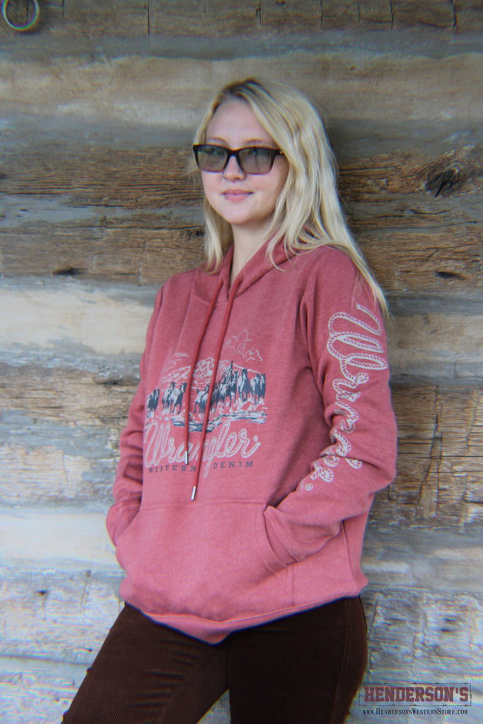 Ladies Wrangler Retro Hoodie