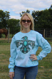 Load image into Gallery viewer, Cowhide Thunderbird  Sweatshirt