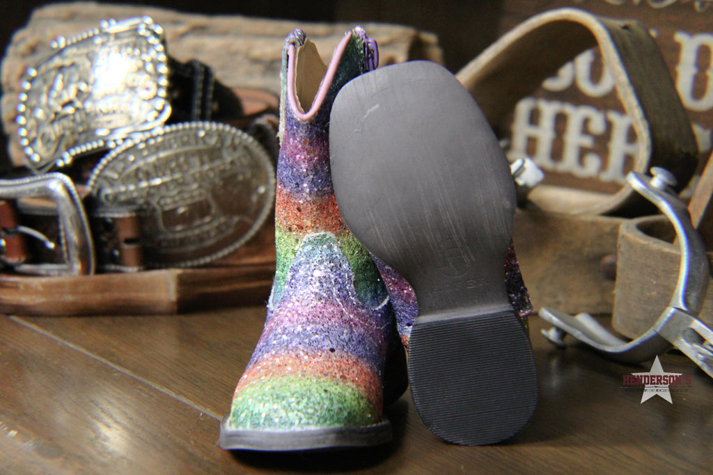 Glitter Sparkle Boots by Roper ~ Pink