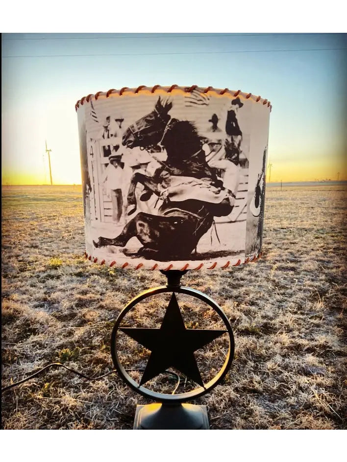 Old West Cowgirls Lampshade