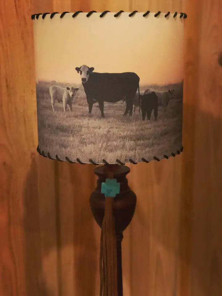 Cow & Calf Lampshade