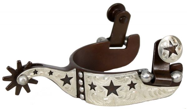 Toddler Antique Brown W/Stars Spurs