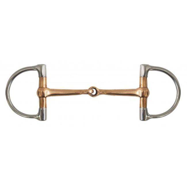 Copper D-Ring Snaffle