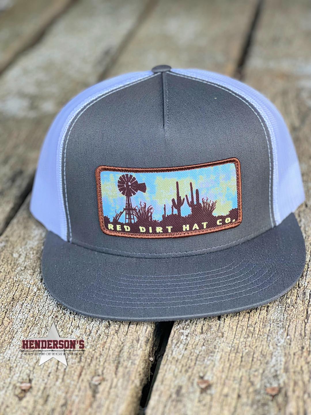Red Dirt Hat ~ Cactus Windmill