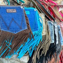 Load image into Gallery viewer, Wrangler Denim Pocket Crossbody - Henderson&#39;s Western Store