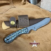 Whiskey Bent Knife ~ Sendero Caper ~ Brown Fang - Henderson's Western Store