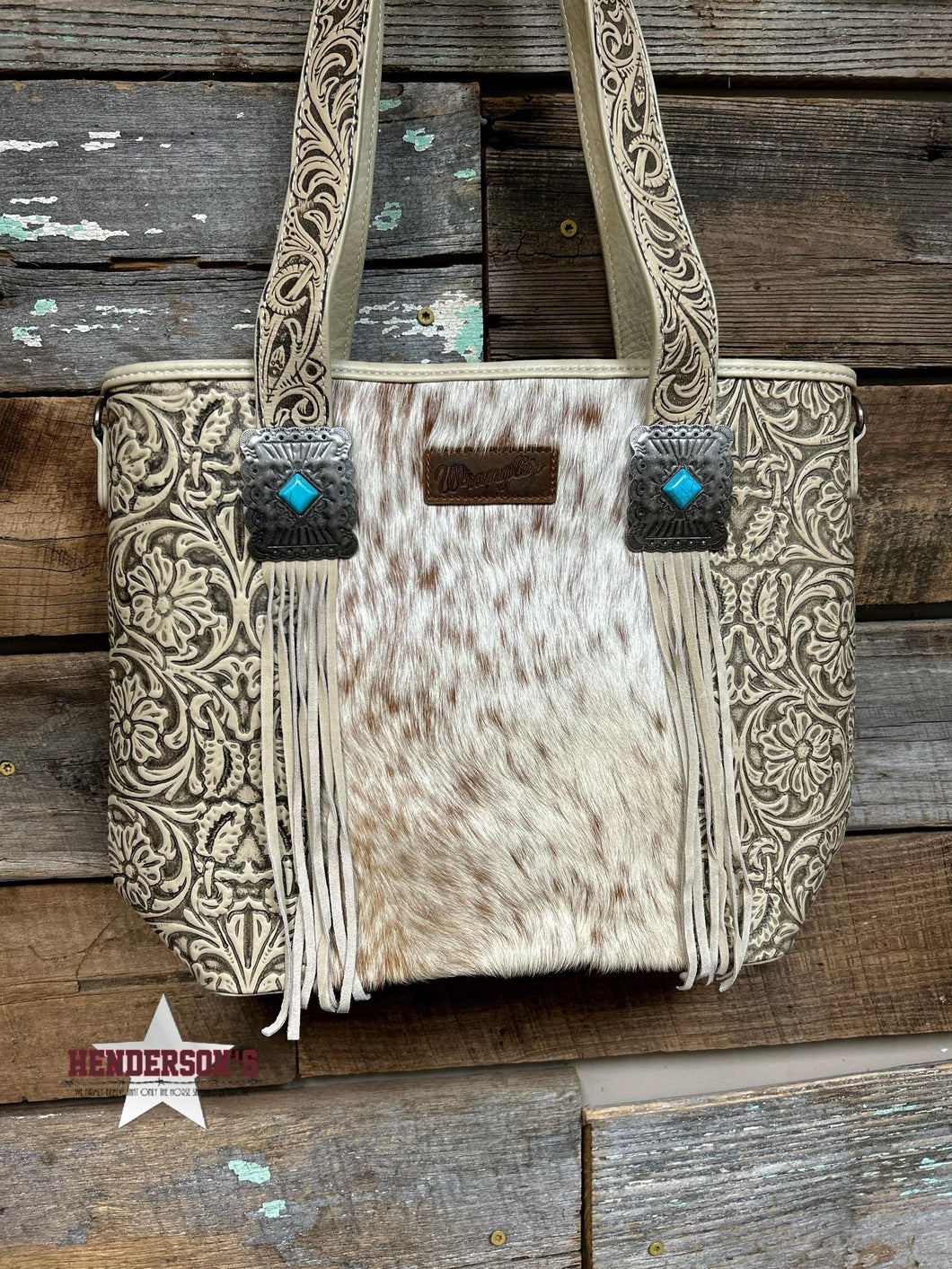 Wrangler Hair-On Tote - Henderson's Western Store