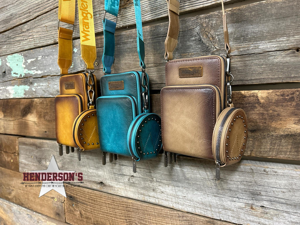 Embossed Leather Crossbody Strap in Turquoise Laredo – Horse Creek  Outfitters