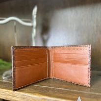 Textured Leather Wallet - Henderson's Western Store