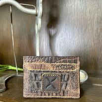 Load image into Gallery viewer, Twisted X Money Clip ~ Gator - Henderson&#39;s Western Store