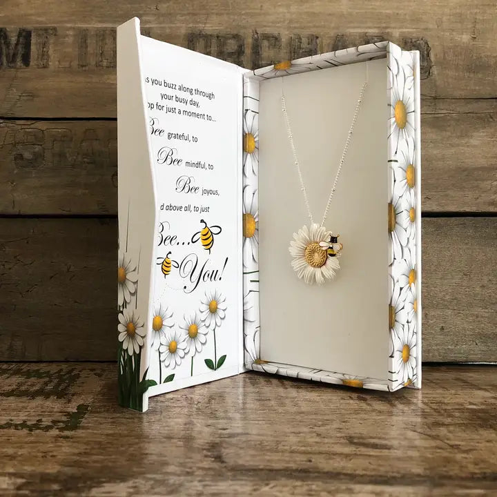 Bee Necklace in Box