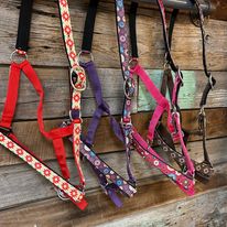 Printed Nylon Padded Halter - Henderson's Western Store