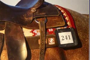 Load image into Gallery viewer, Saddle Pad Number Holder