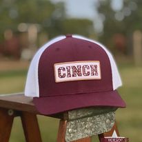 Load image into Gallery viewer, Cinch Ladies Trucker Hat ~ Burgundy