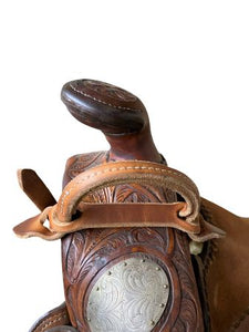 Load image into Gallery viewer, Leather Night Latch - Grab Handle