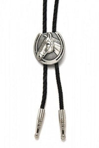 Load image into Gallery viewer, Bolo Tie ~ Horseshoe