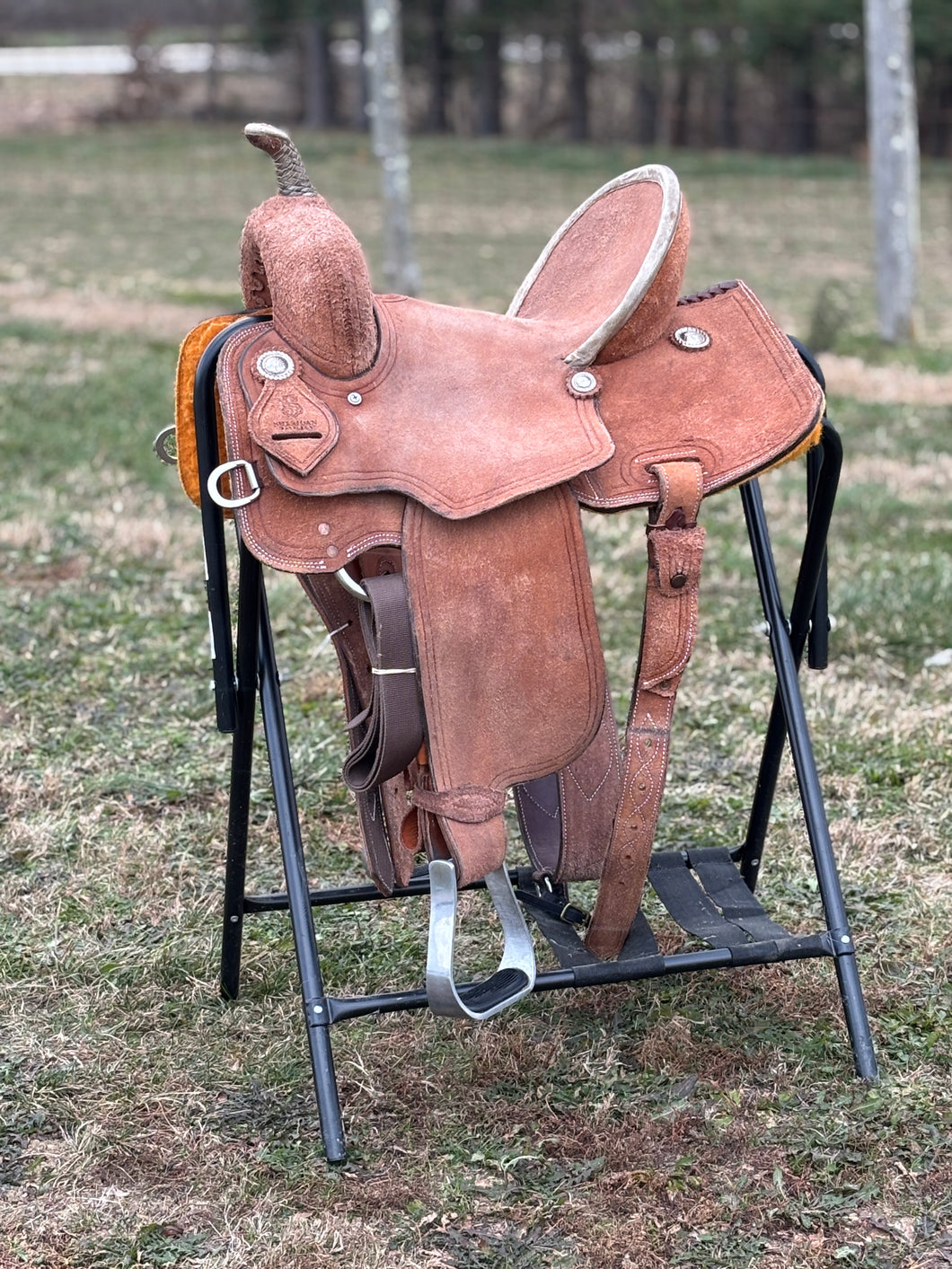 Sheridan Roughout Barrel Saddle