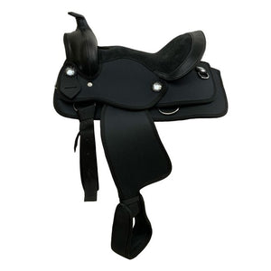 Load image into Gallery viewer, Nylon Cordura Saddle ~ Black - Henderson&#39;s Western Store