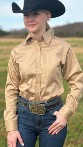 Load image into Gallery viewer, RHC Solid Button Down ~ Tan