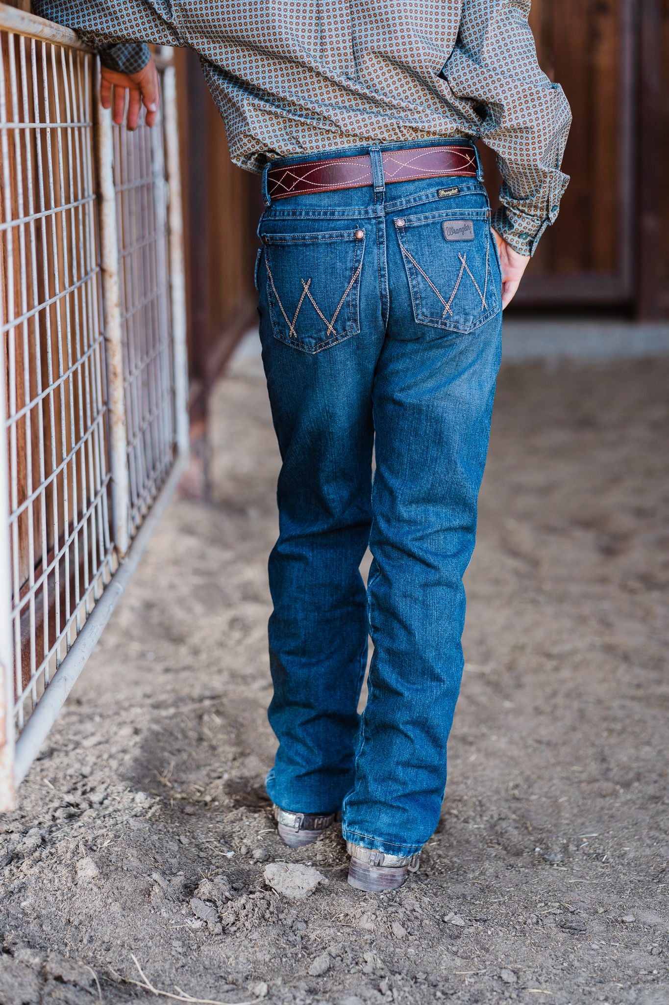 Boys deals wrangler jeans