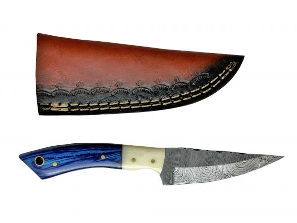 Damascus Steel Blade Knife