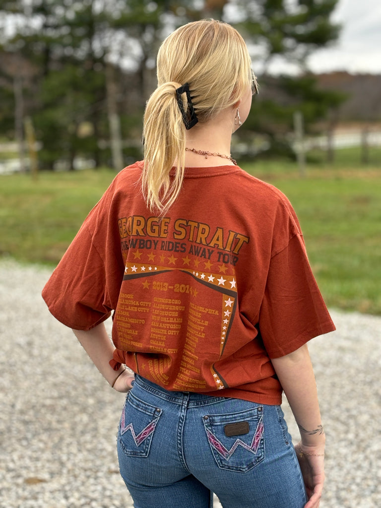 Ladies George Strait Tee by Wrangler