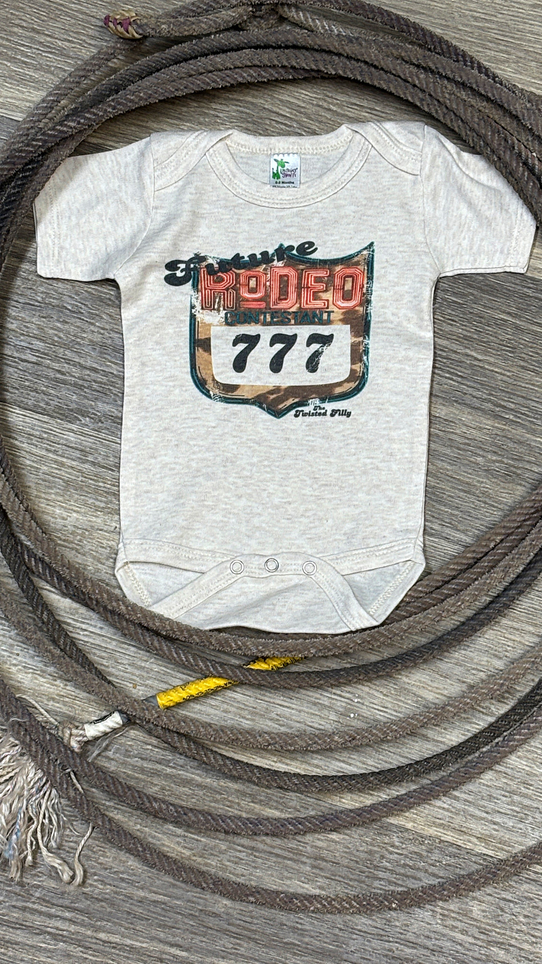 Future Rodeo Contestant Onesie