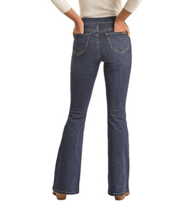 Load image into Gallery viewer, Ladies Button Flare Bottoms by Rock &amp; Roll~ Only 29*32, 30*32