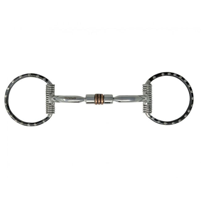 SS D-Ring Bit W/Silver Dots