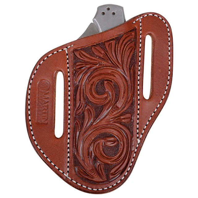 Martin Saddlery Angled Knife Scabbard ~ Floral