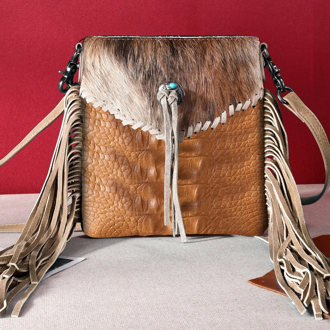 MW Fringe Hair-On Crossbody