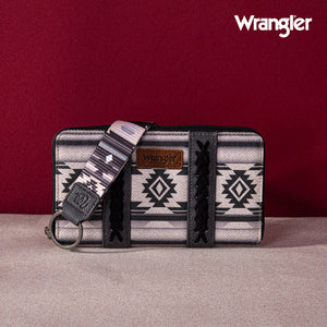 Load image into Gallery viewer, Wrangler Southwest Wallet ~ Black