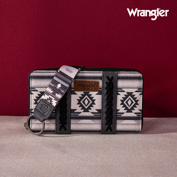 Wrangler Southwest Wallet ~ Black