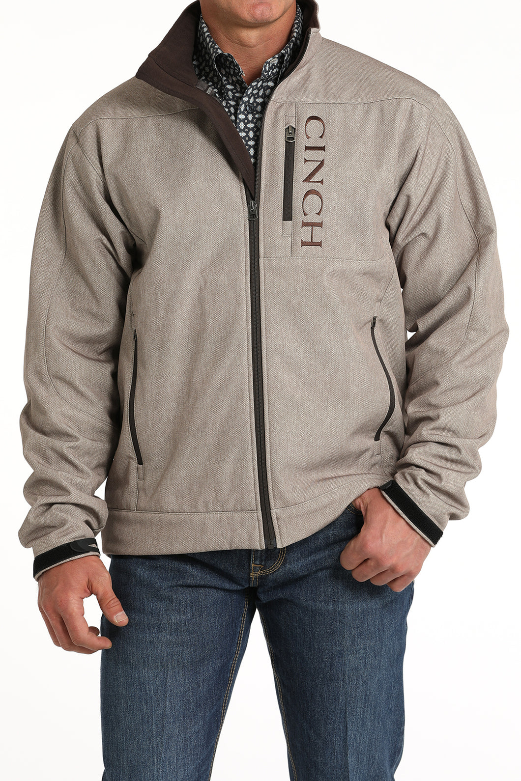 Men's Cinch Bonded Jacket ~ Stone